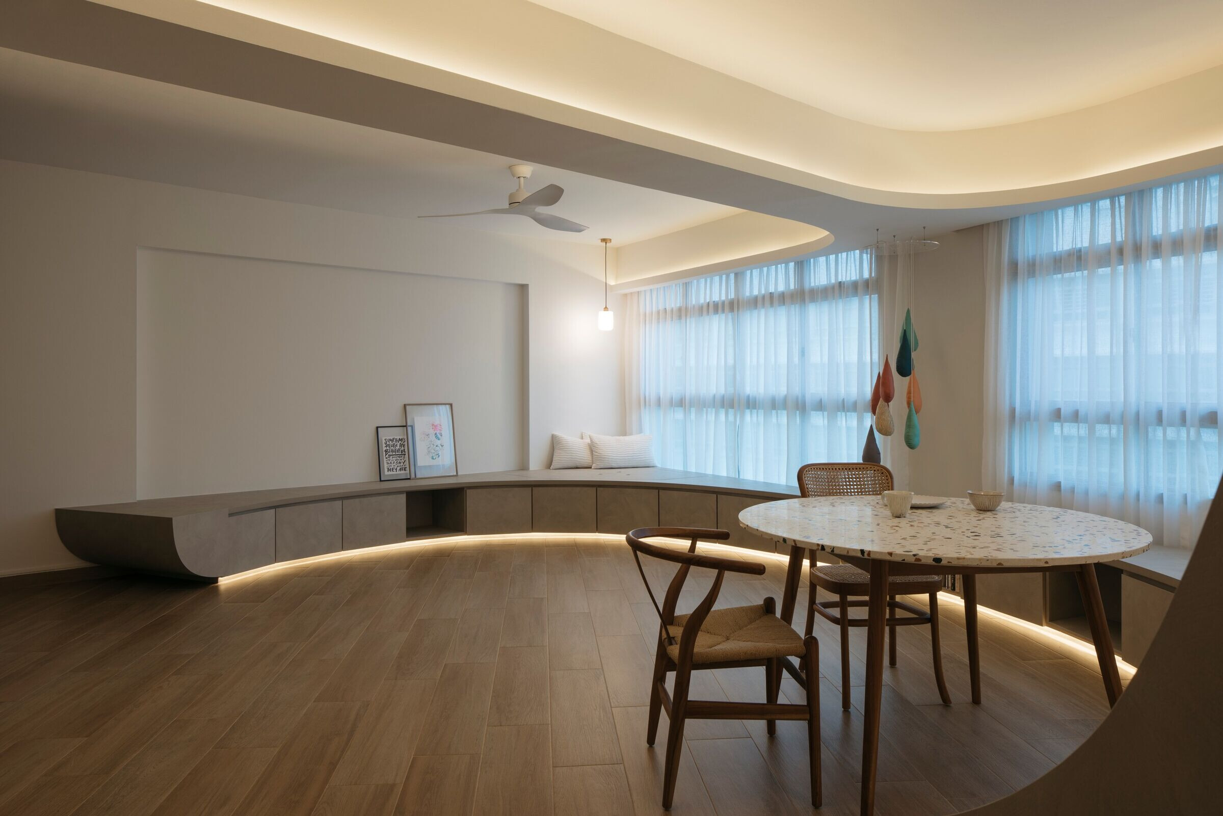 新加坡弧形公寓丨Singapore丨Metre Architects-11