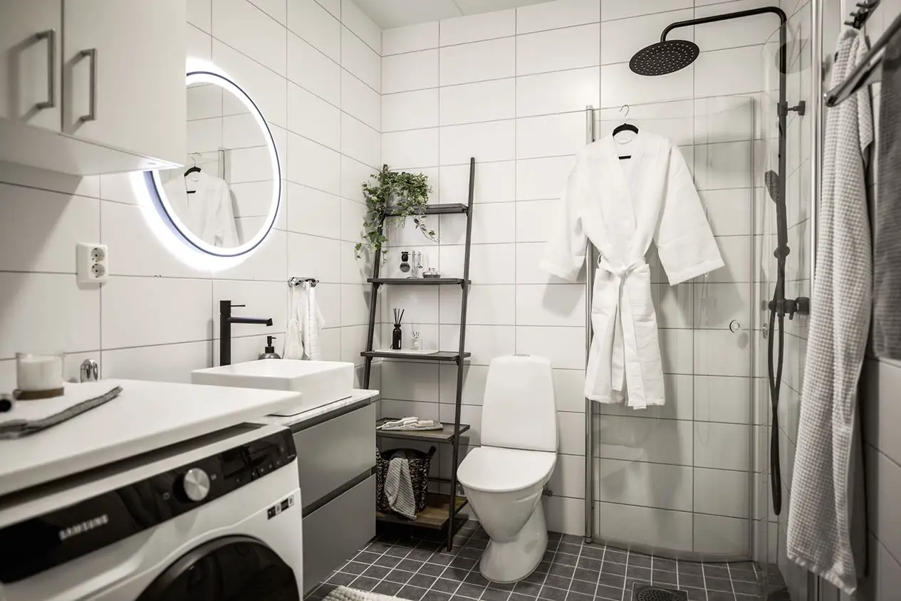 色彩与木质的温暖 | 58m2 公寓的温馨设计-14