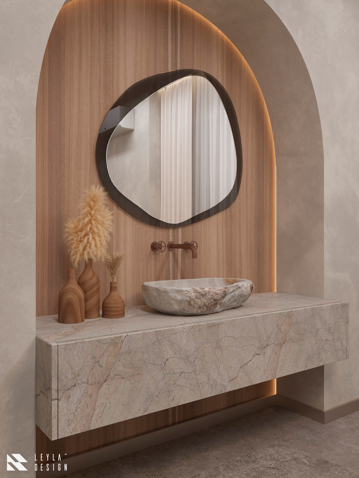 奥 beauté美容沙龙丨LEYLA DESIGN-23