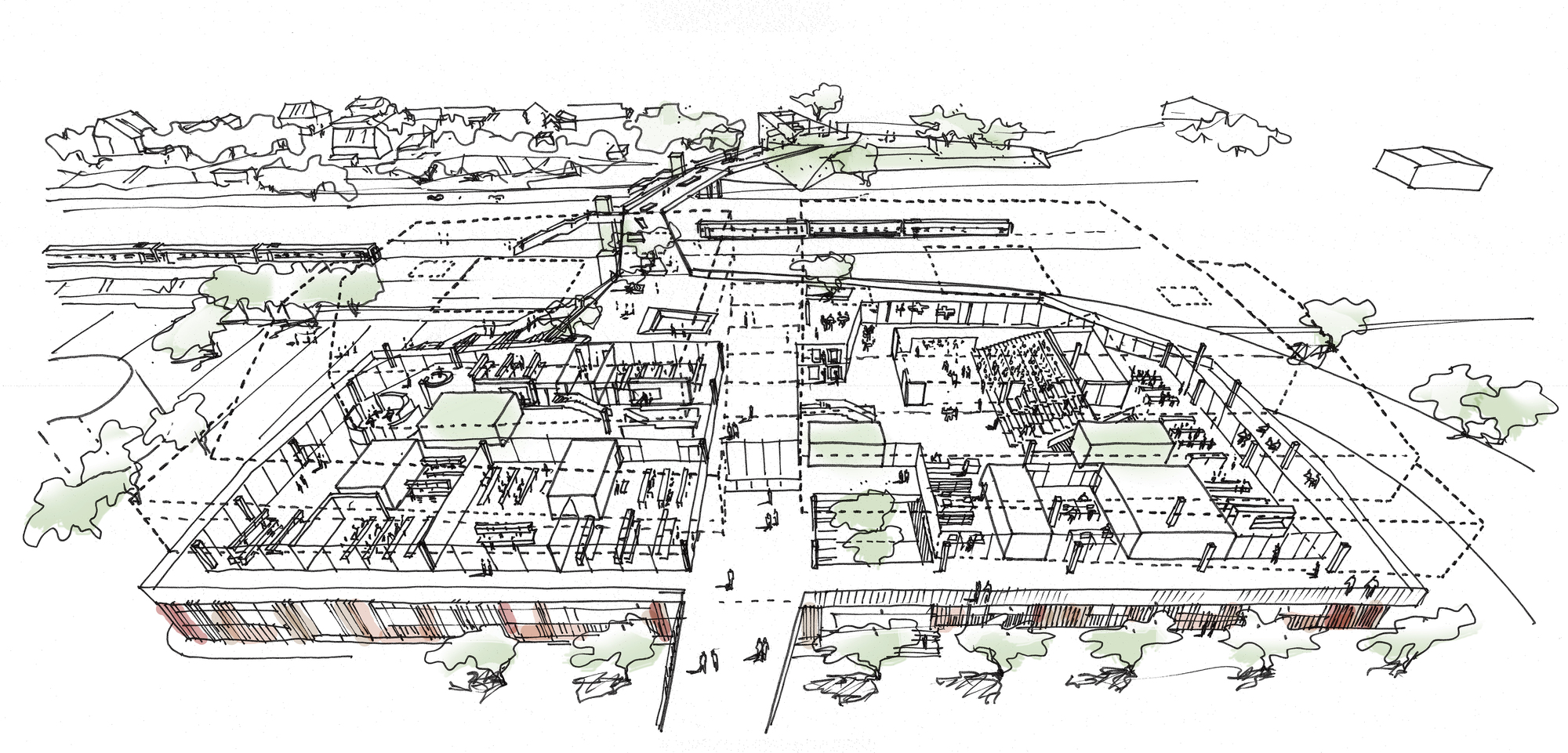 默坎泰克市中心中学丨丹麦维堡丨Cubo Arkitekter-43