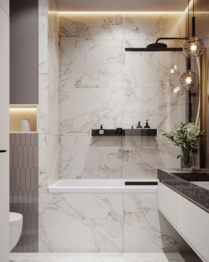 现代简约轻奢住宅丨BODES Studio-83