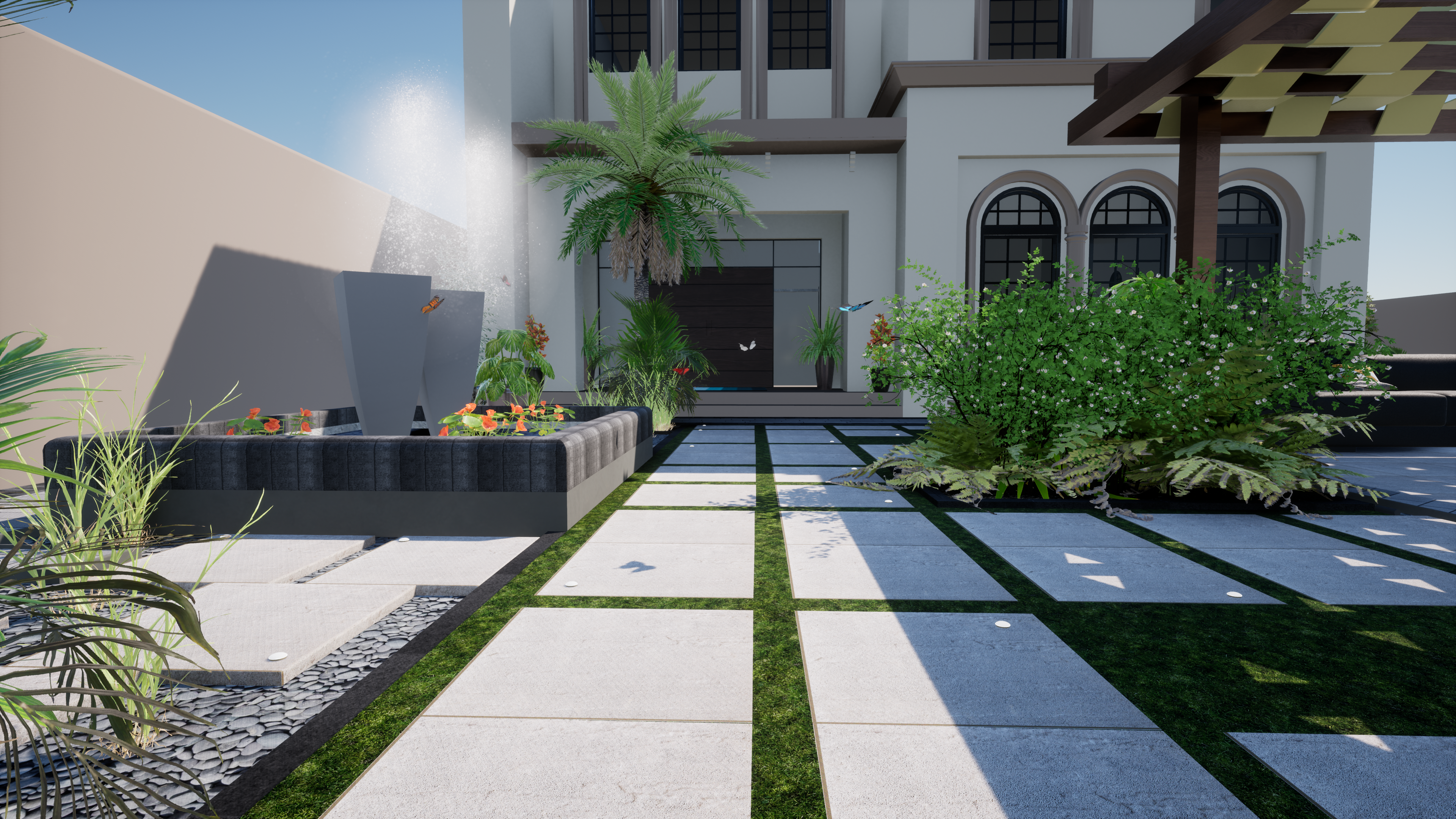 Mr.Mustafa building + landscape design-Dubai -2021-3