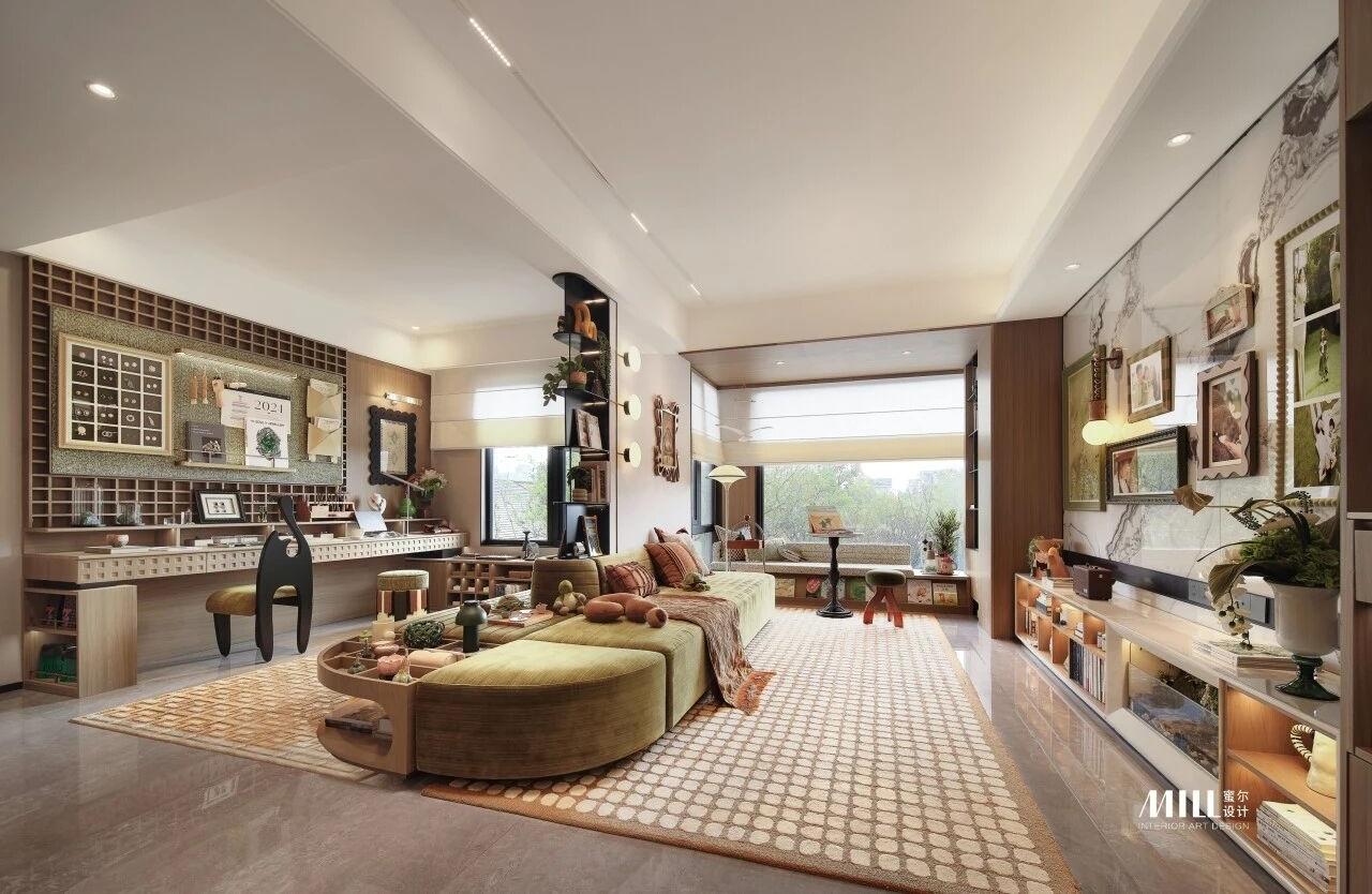 昆明万科·都会半岛99㎡&89㎡&126㎡样板间丨中国昆明丨深圳市蜜尔室内艺术设计有限公司-45