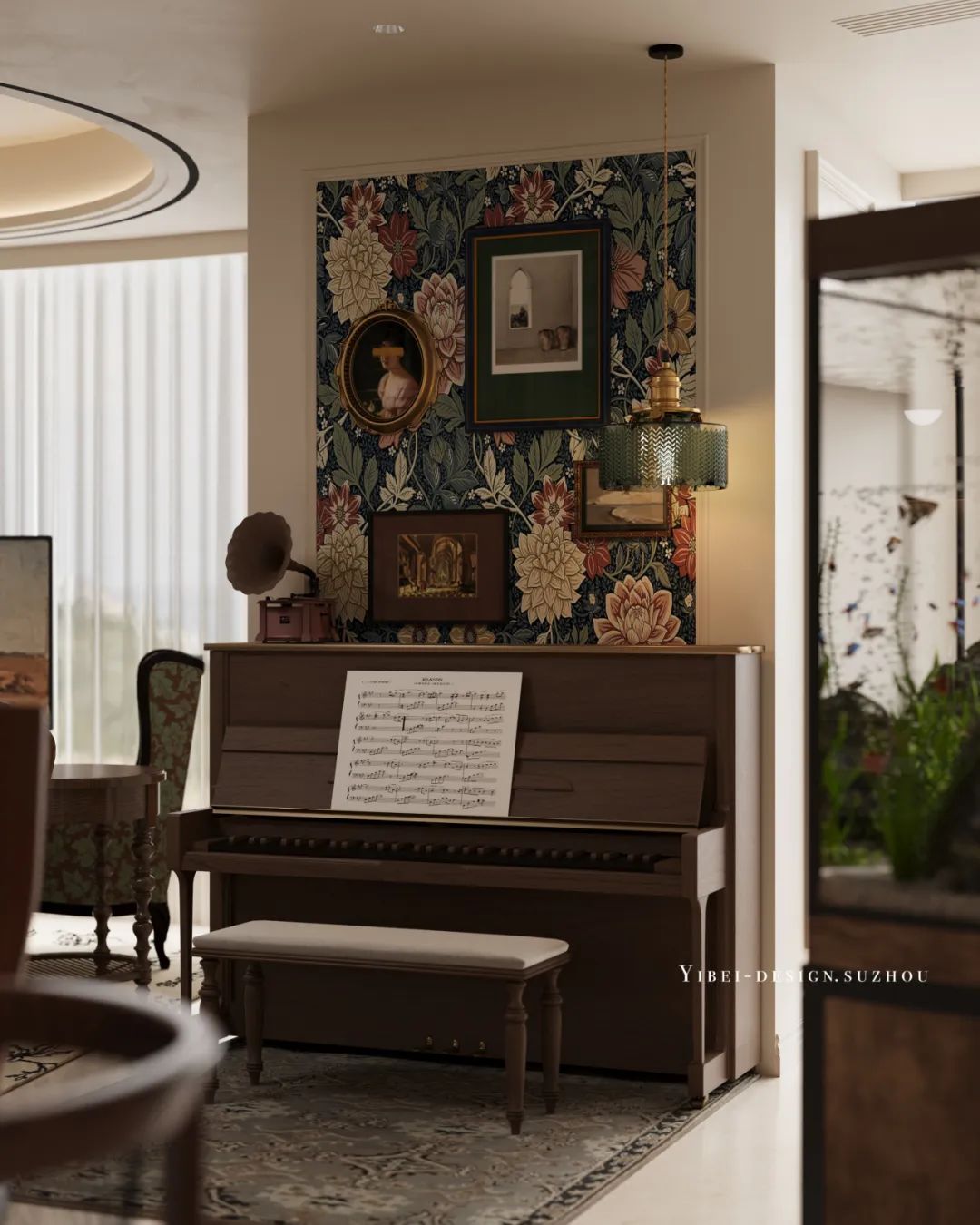 岁月沉淀的韵味 · 家装设计丨中国苏州丨YIBEI DESIGN-6
