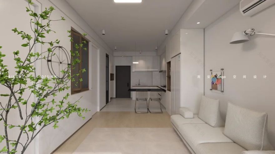 B.G.DESIGN|57平的治愈空间-4