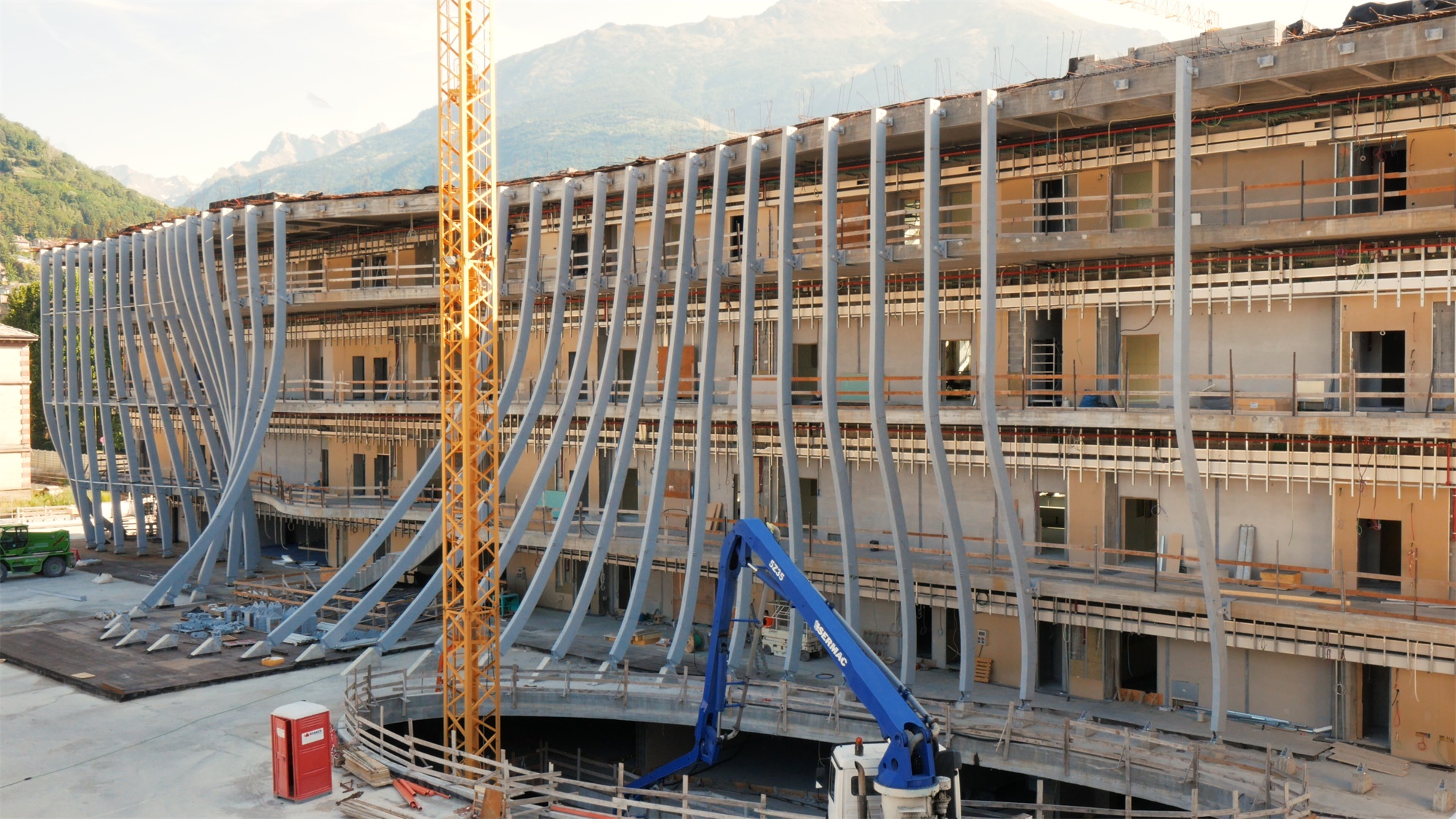 瓦莱达奥斯塔大学新校区 | 绿色智能冰山校园-45