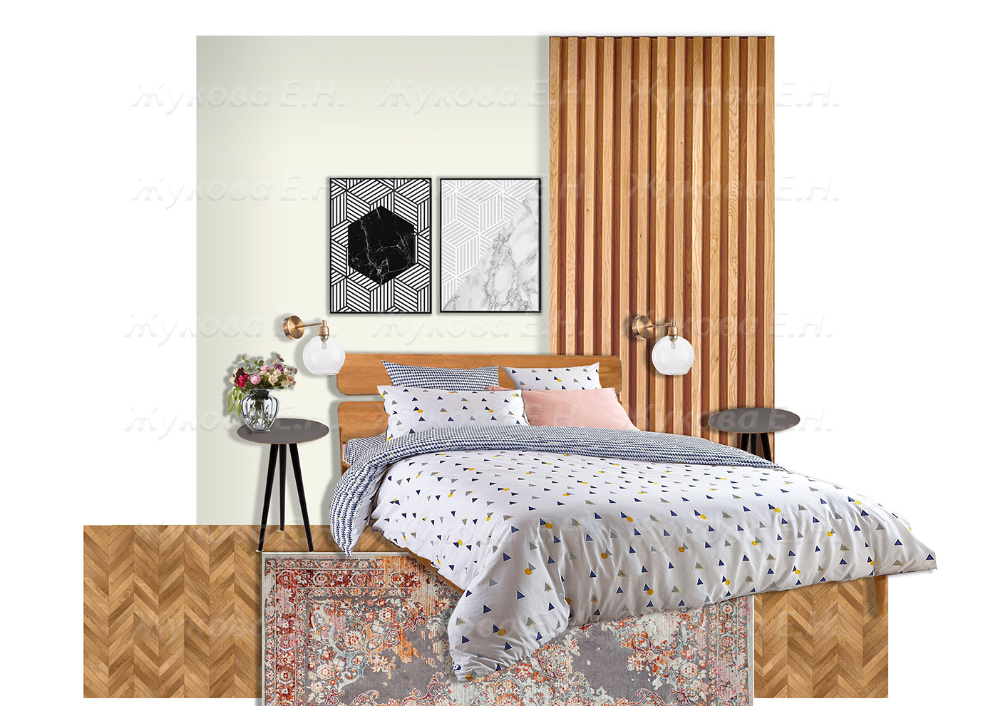 Дипломный проект однокомнатной квартиры-5