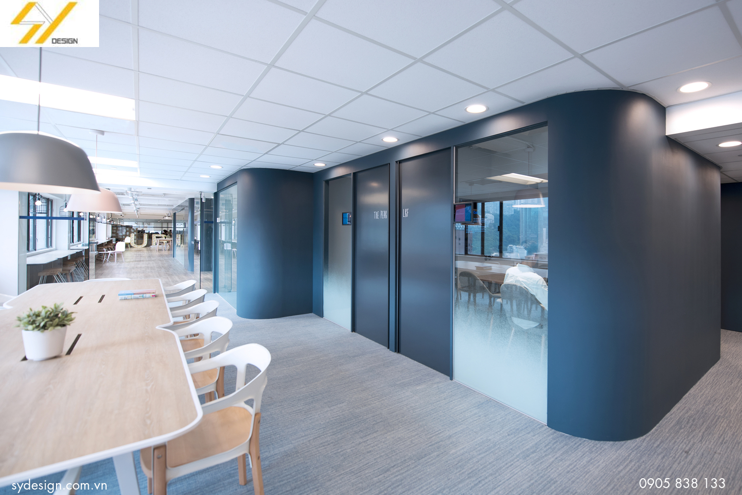 香港Uber办公室现代建筑设计丨中国香港丨Bean Buro-2