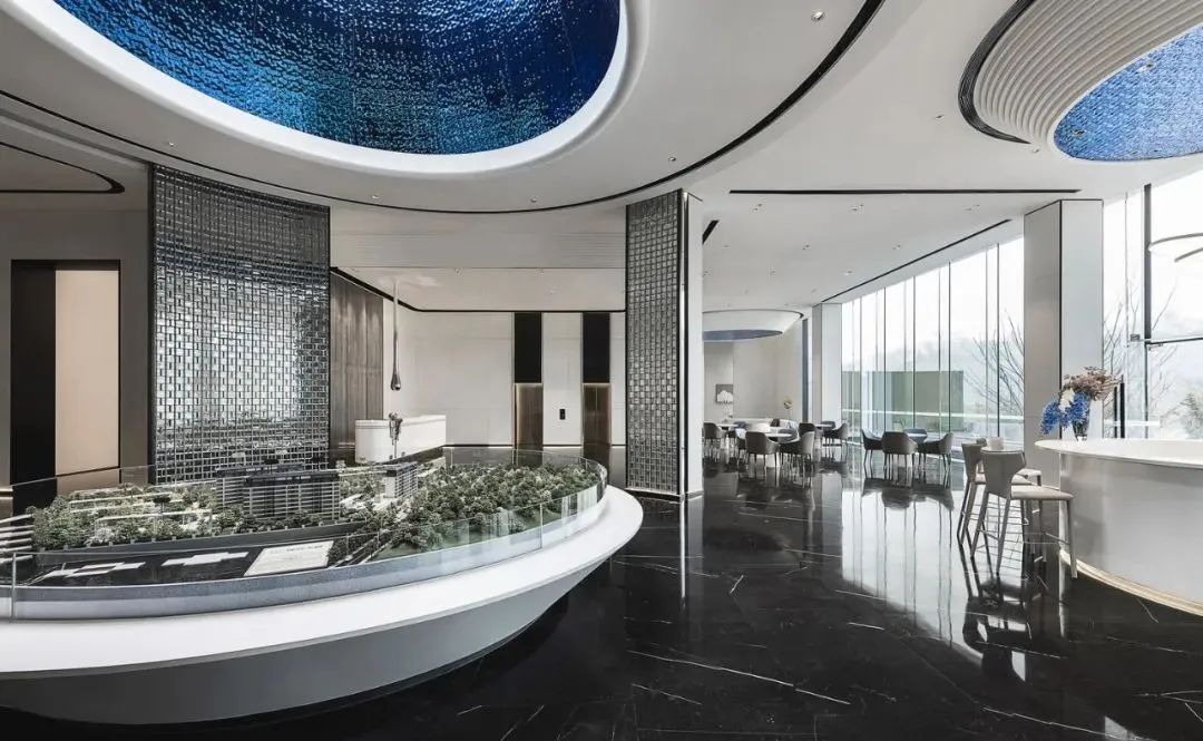 成都旭辉·锦官天宸营销中心 | 自然韵律的现代空间-23