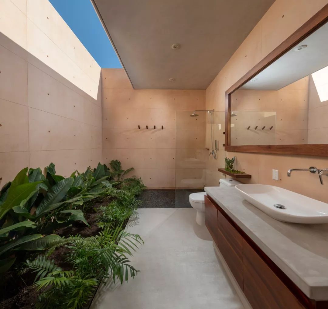 墨西哥里昂花园住宅 | 室内外和谐共生-36