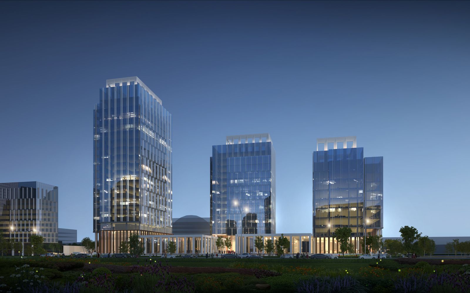 努尔苏丹的现代艺术商务中心·Aura-19