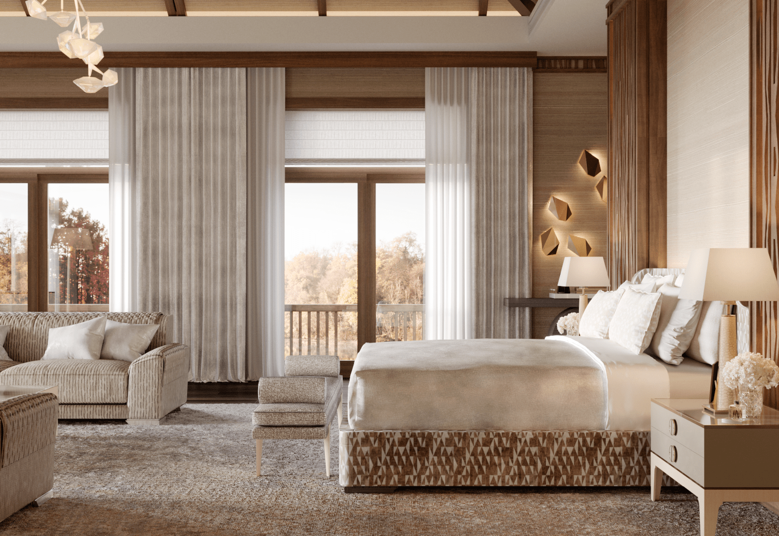 亚洲风格民族酒店概念设计丨Enze Architects-17