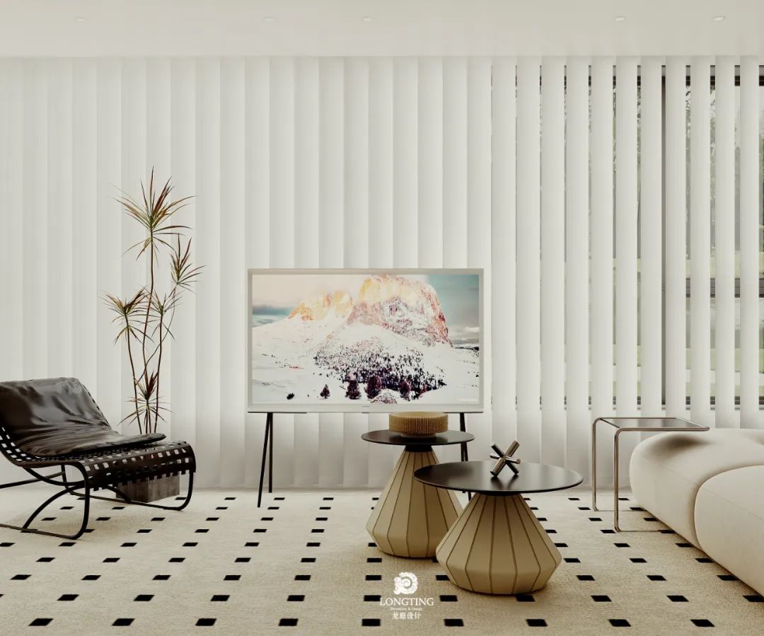 百合白打造温馨奶油原木空间-25