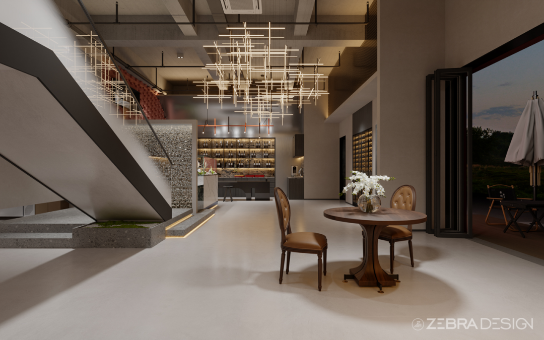 云間会 · 红酒主题的复合式空间设计丨中国桂林丨斑马设计事务所-14