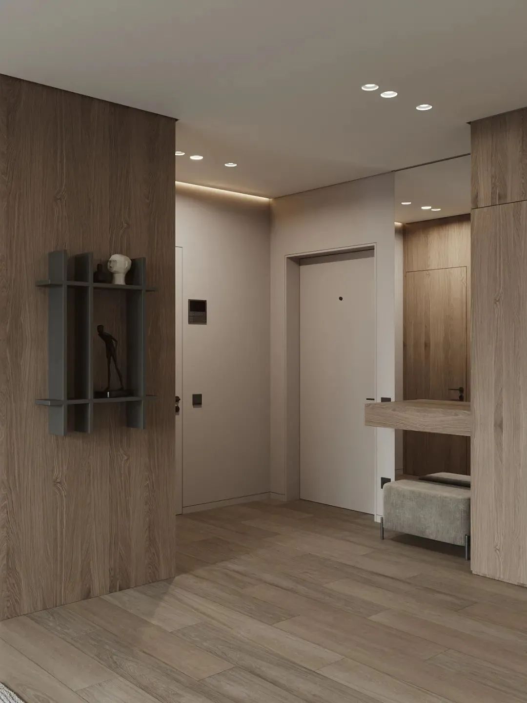 500㎡联排别墅,现代东方诗意空间丨东易日盛北京原创别墅分公司-91