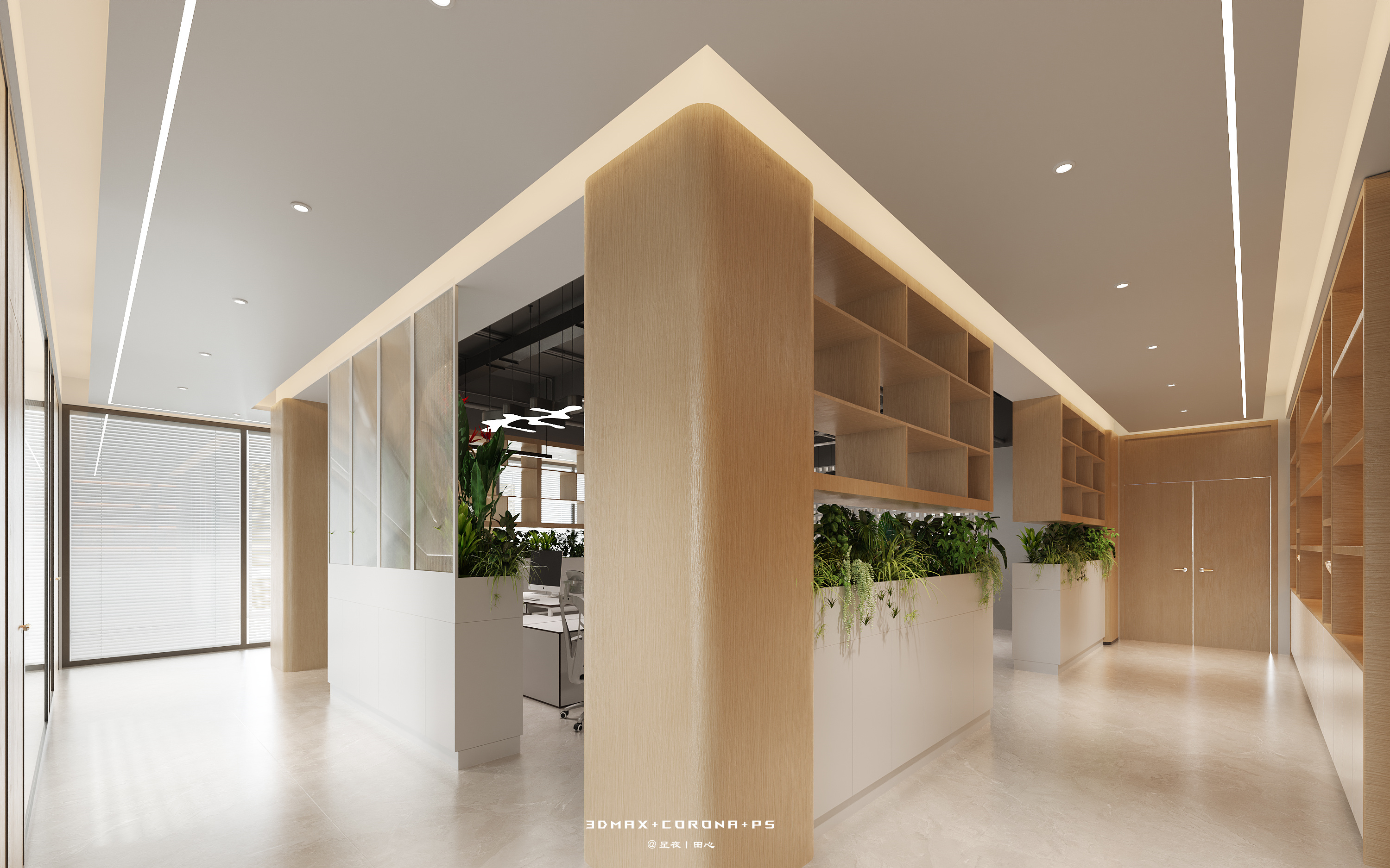 回归自然,激发灵感 · 原木风办公室设计-13