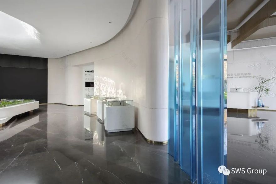 济南绿城明月风荷生活美学馆 | 湖畔流水的现代生活空间-35