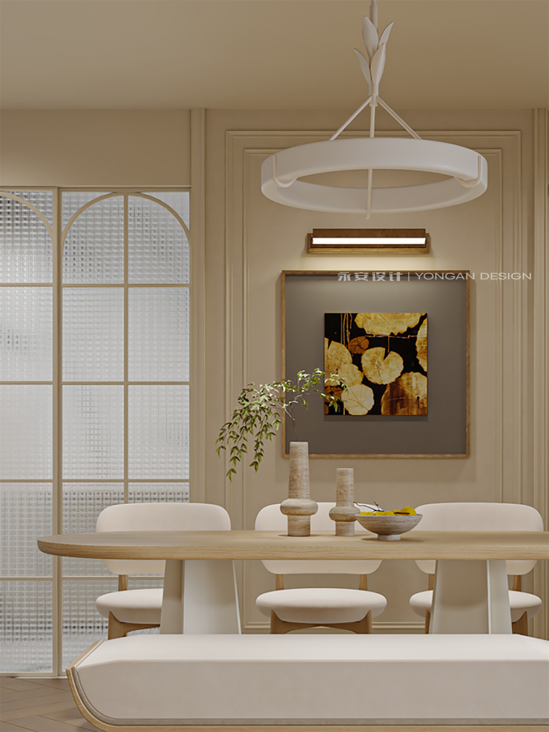 永安新作丨绿海湾110m²【皎洁入梦·诗意法式】-64