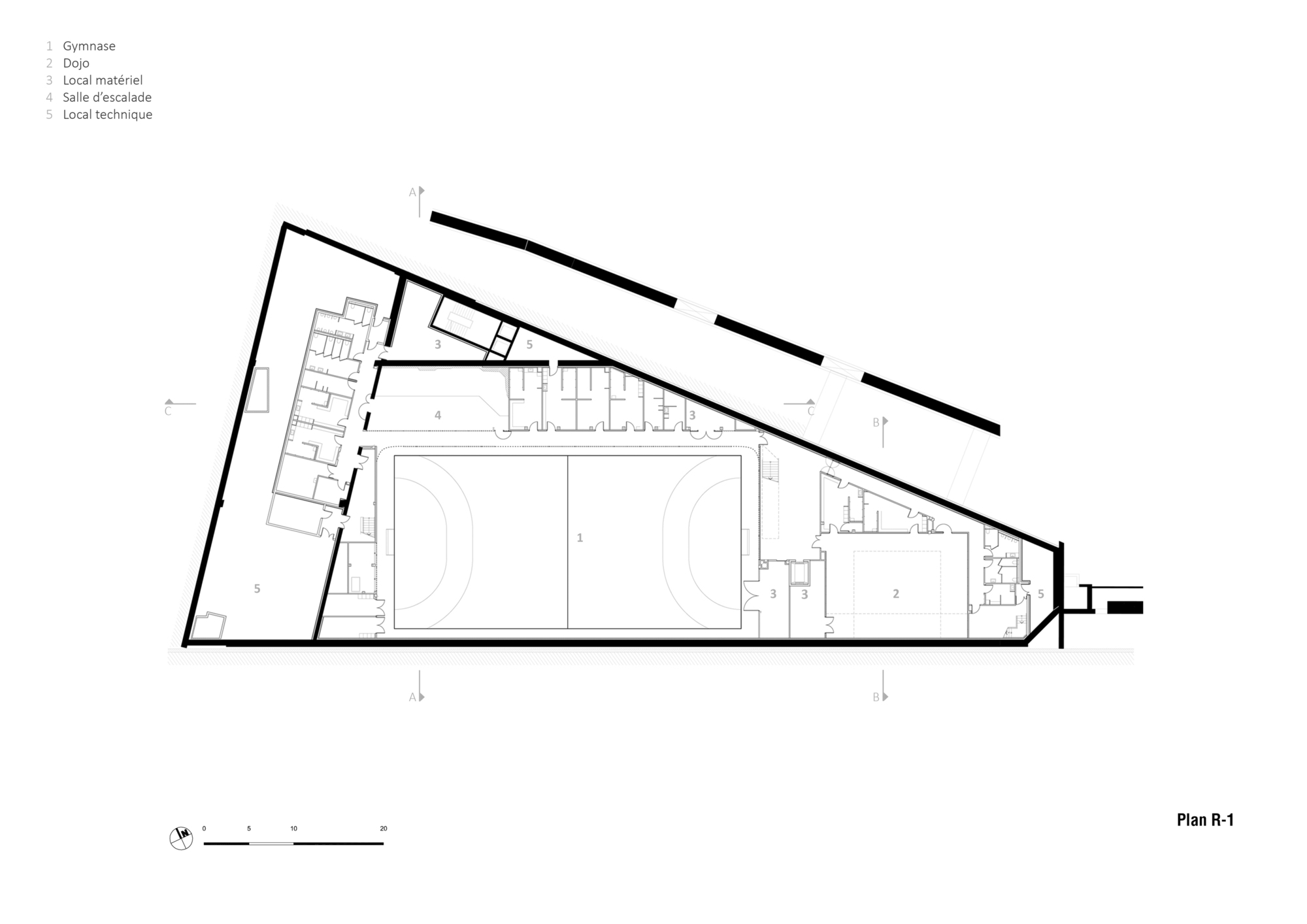 Charcot 体育中心丨法国巴黎丨ODILE+GUZY architectes-21