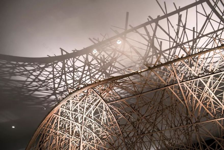 竹影清风,品味东方优雅——无锡山海津餐厅设计-23