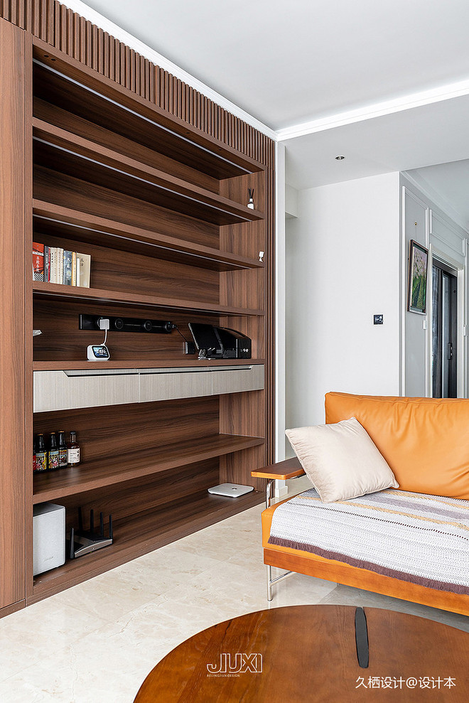 50万元四居及以上110平米装修案例-16