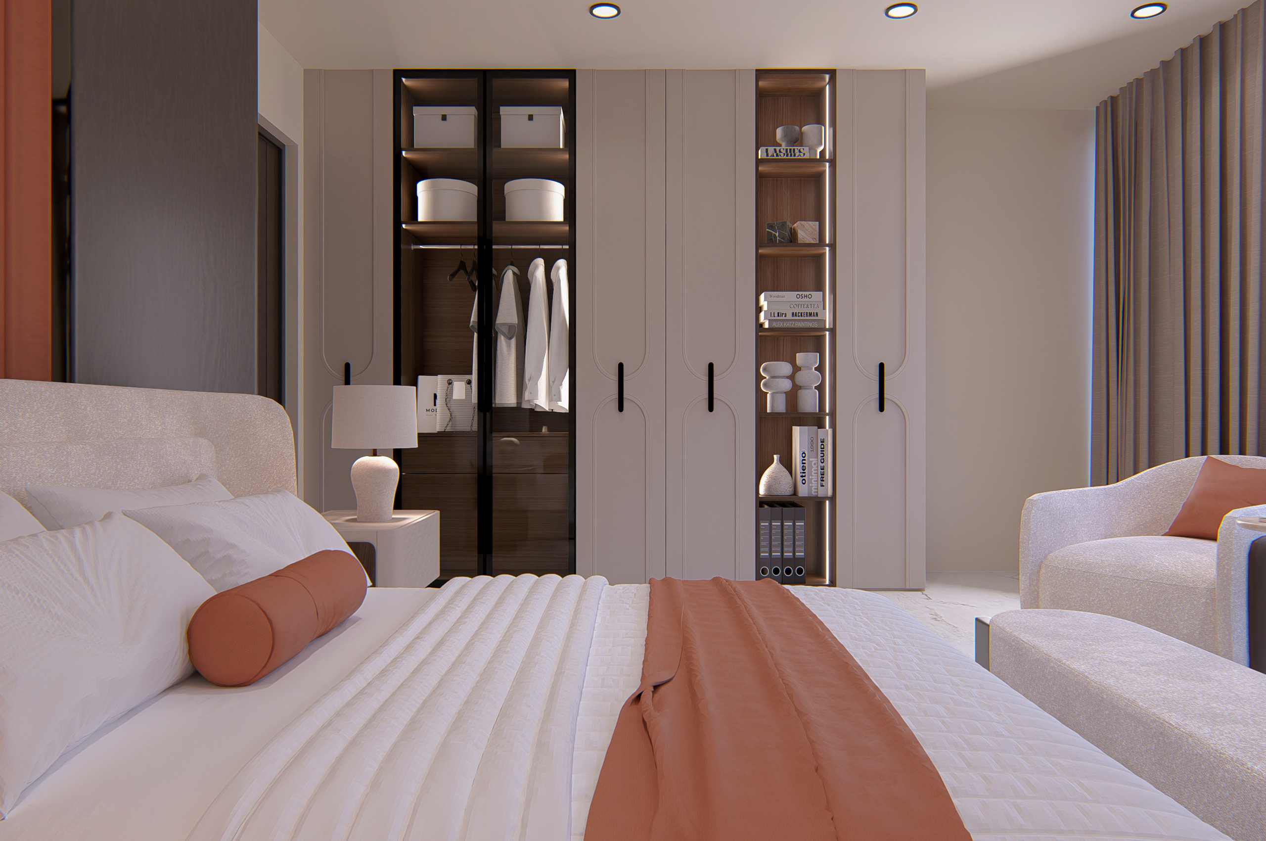 Modern Calm Bedroom-3
