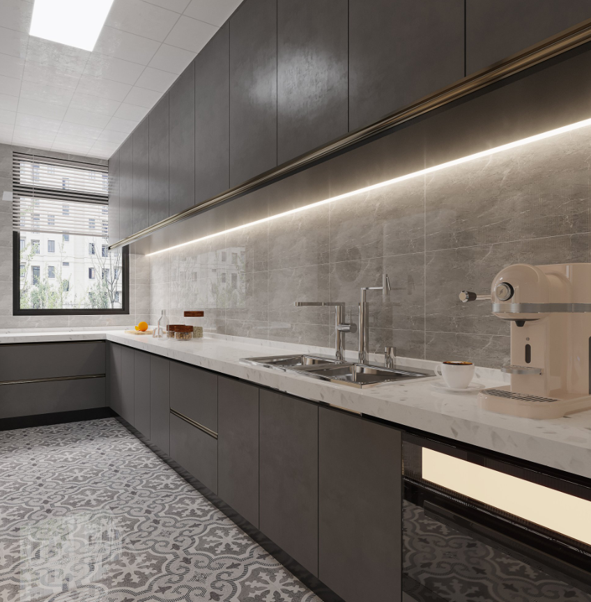 法式温柔 · 香槟色与米白色的雅致空间-4