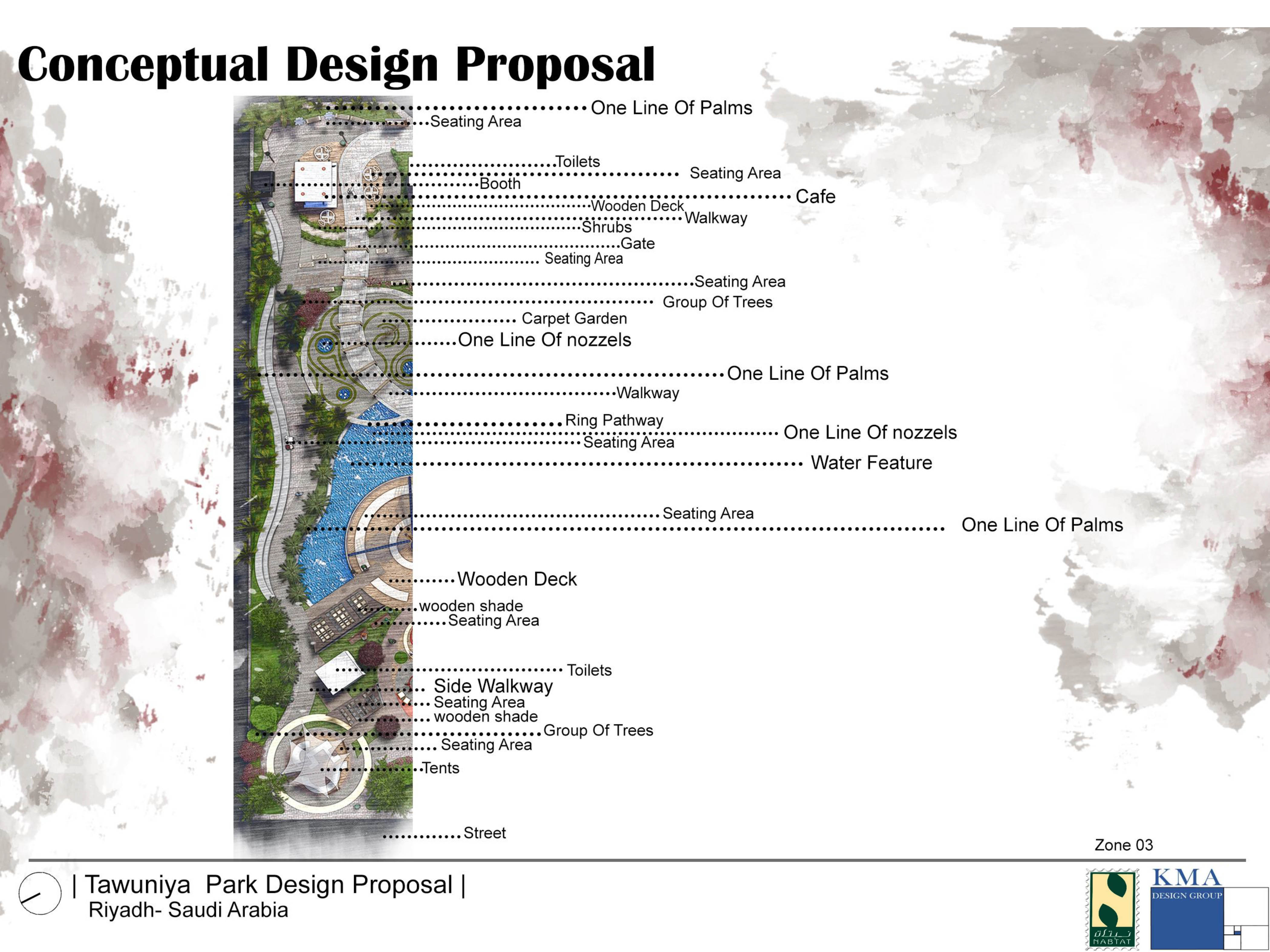 TAWUNIA PARK 设计提案丨沙特阿拉伯利雅得丨KMA DESIGN GROUP-8