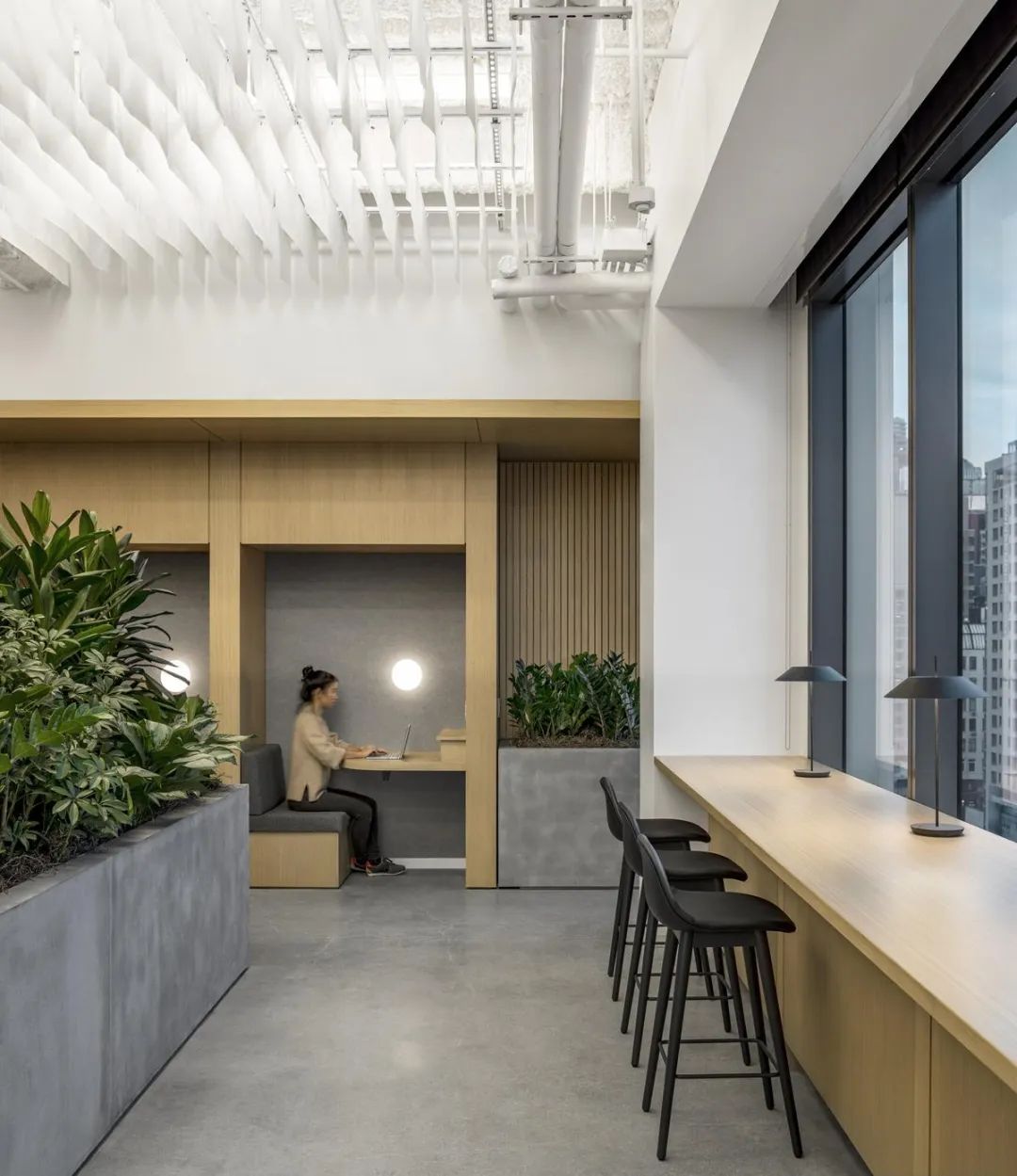 Peloton纽约总部大楼：大气内敛的高级工业风丨美国丨Phil Ward、Peter Knutson、Sohee-25