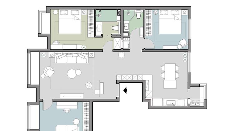 南洋复古风 · 北京朝阳住宅设计丨中国北京-91