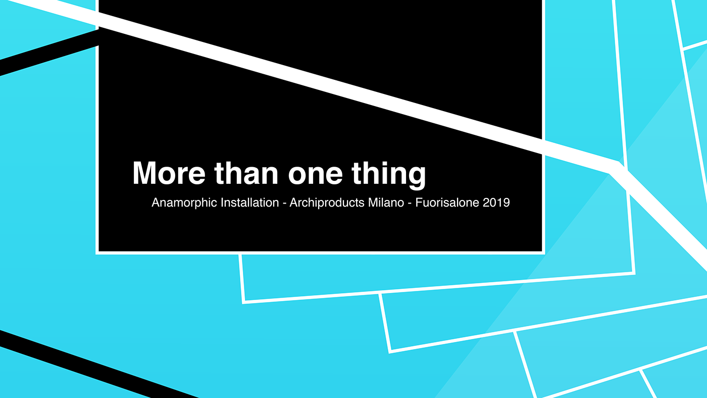 More than one thing | Anamorph-0