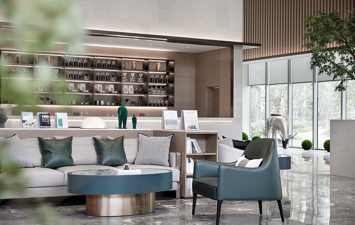 绍兴柯桥壹品生活馆售楼处+样板房丨中国绍兴丨大器空间-16