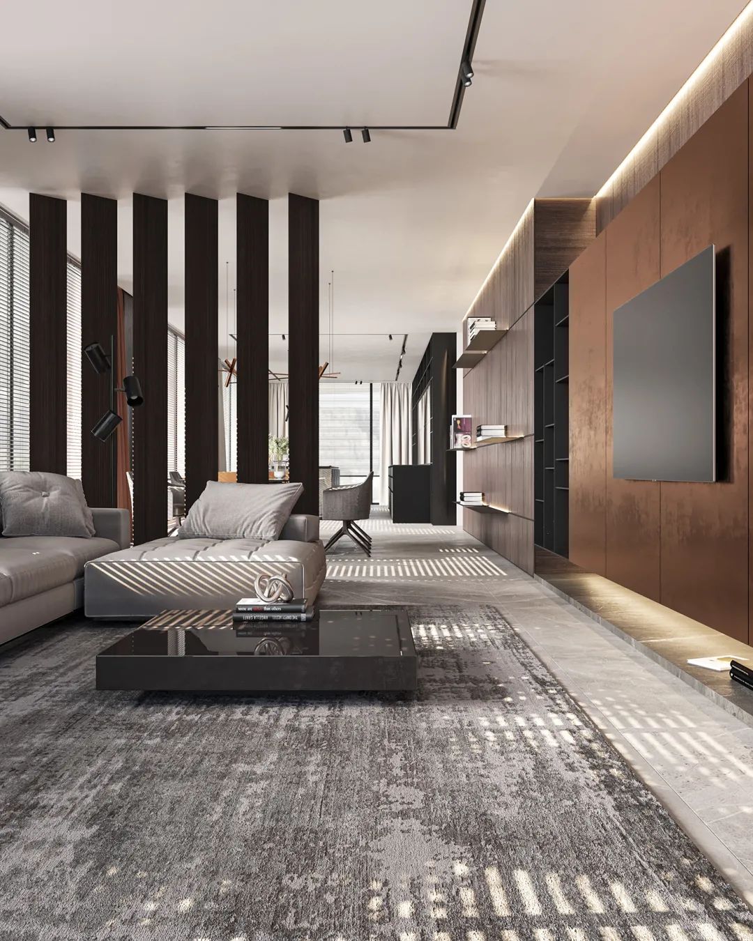 轻奢大平层 · 单身男士的温馨之家丨乌克兰基辅丨NOM BUREAU-4