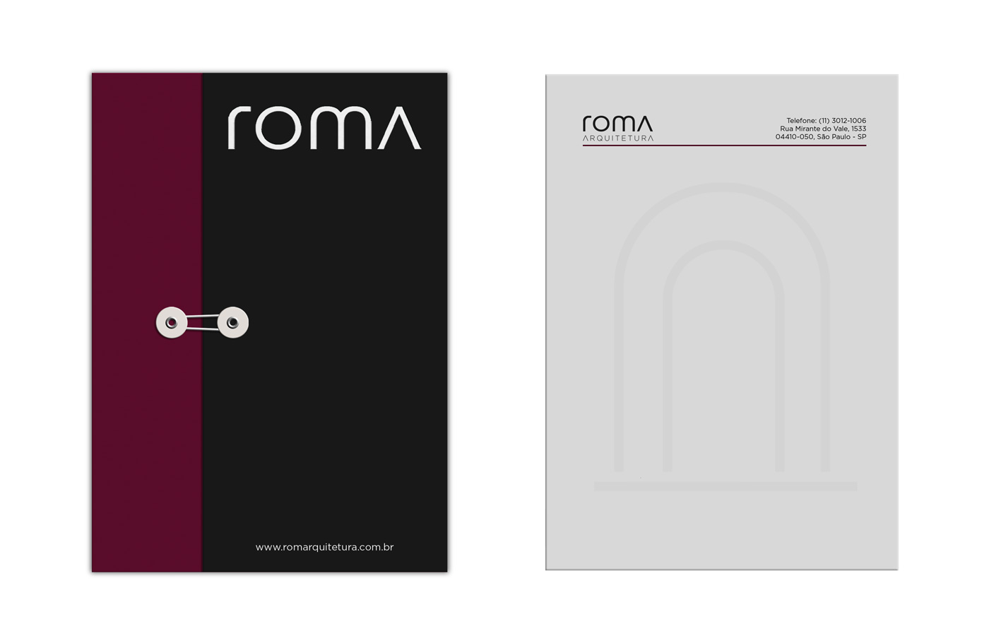 Roma Arquitetura视觉识别项目丨Lorenzo Alcântara-17