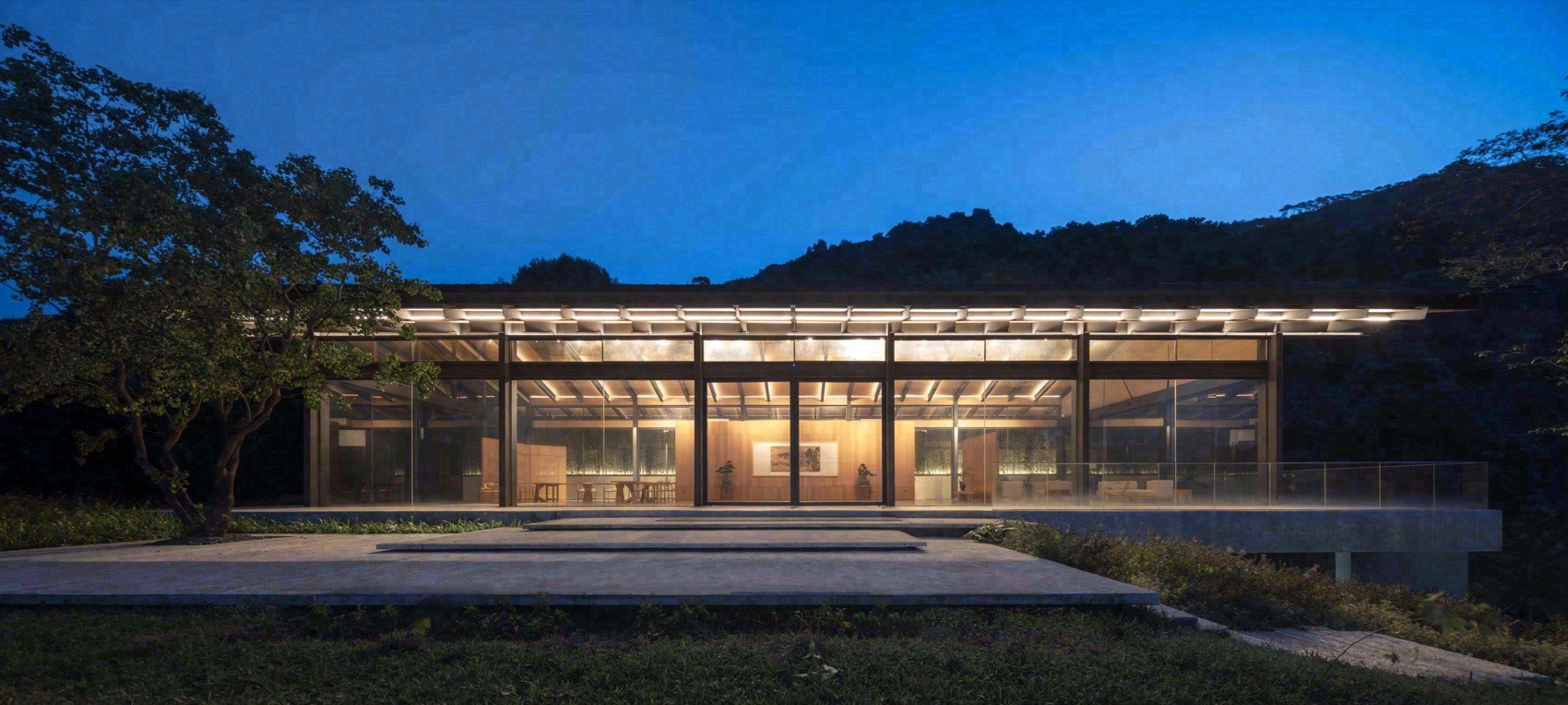 静谧·中新广州知识城迳下城市景区综合驿站项目创作实践丨中国广州丨华南理工大学历史环境保护与更新研究所等-17