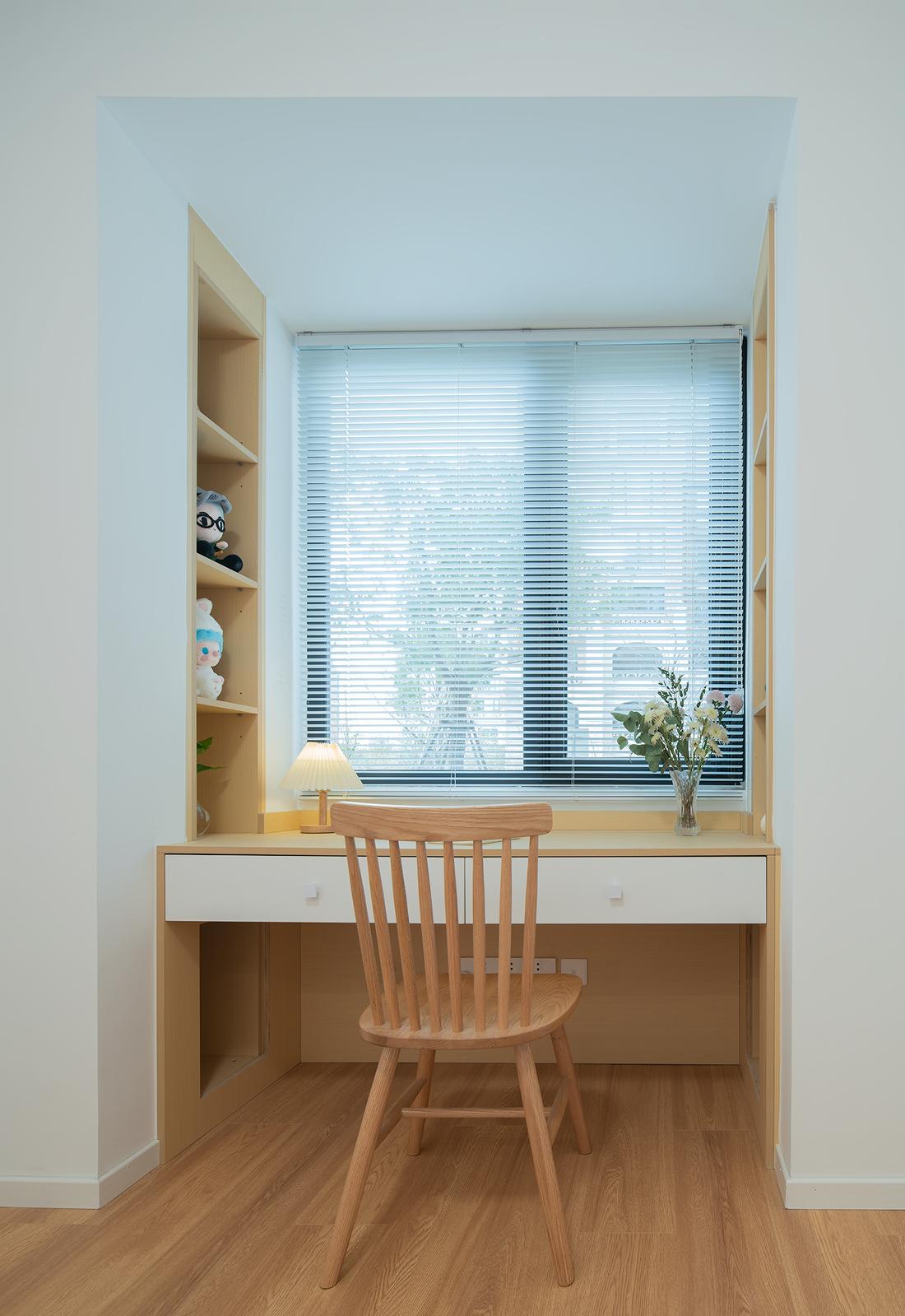 日式原木风超强收纳 140m²婚房设计-55