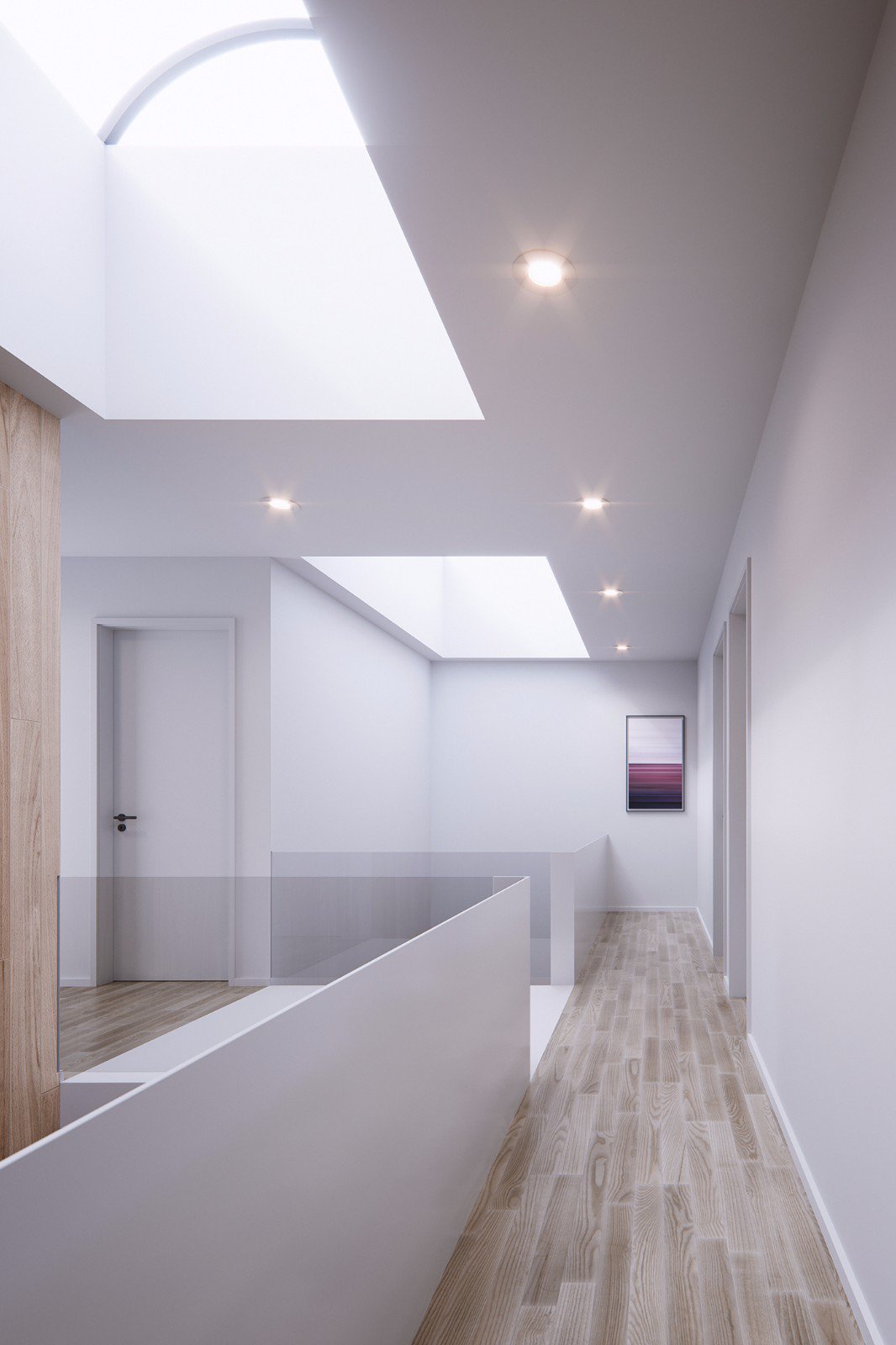 国外现代木质感公寓  Maison Mentana-1