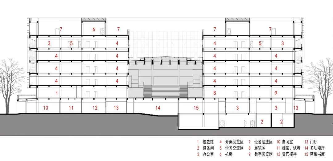 南京财经大学红山学院高淳校区核心组团丨中国南京丨东南大学建筑设计研究院有限公司-96