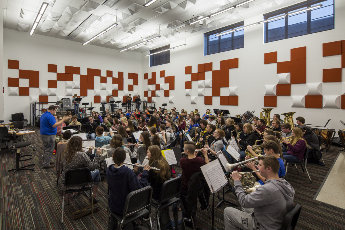 Wyoming 中学百年老校翻新，21 世纪学习环境助力学生成长-17