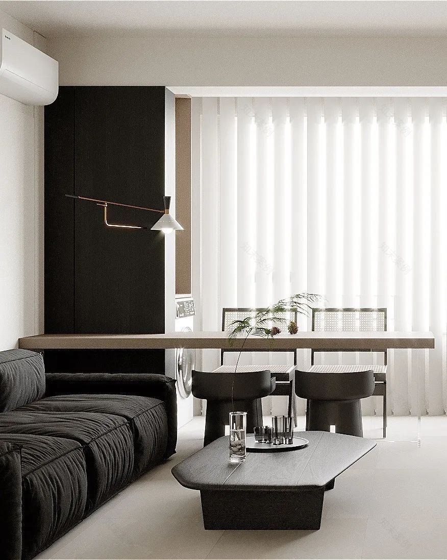 极简侘寂风完美融合丨东木设计-37