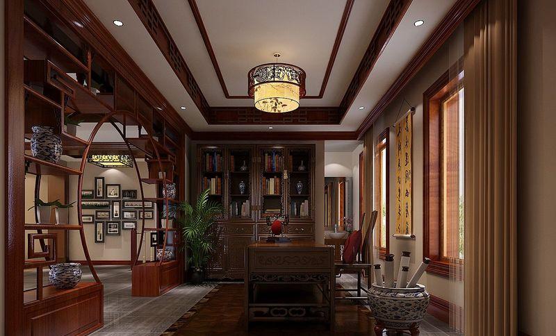 原河名墅混搭风格设计-14