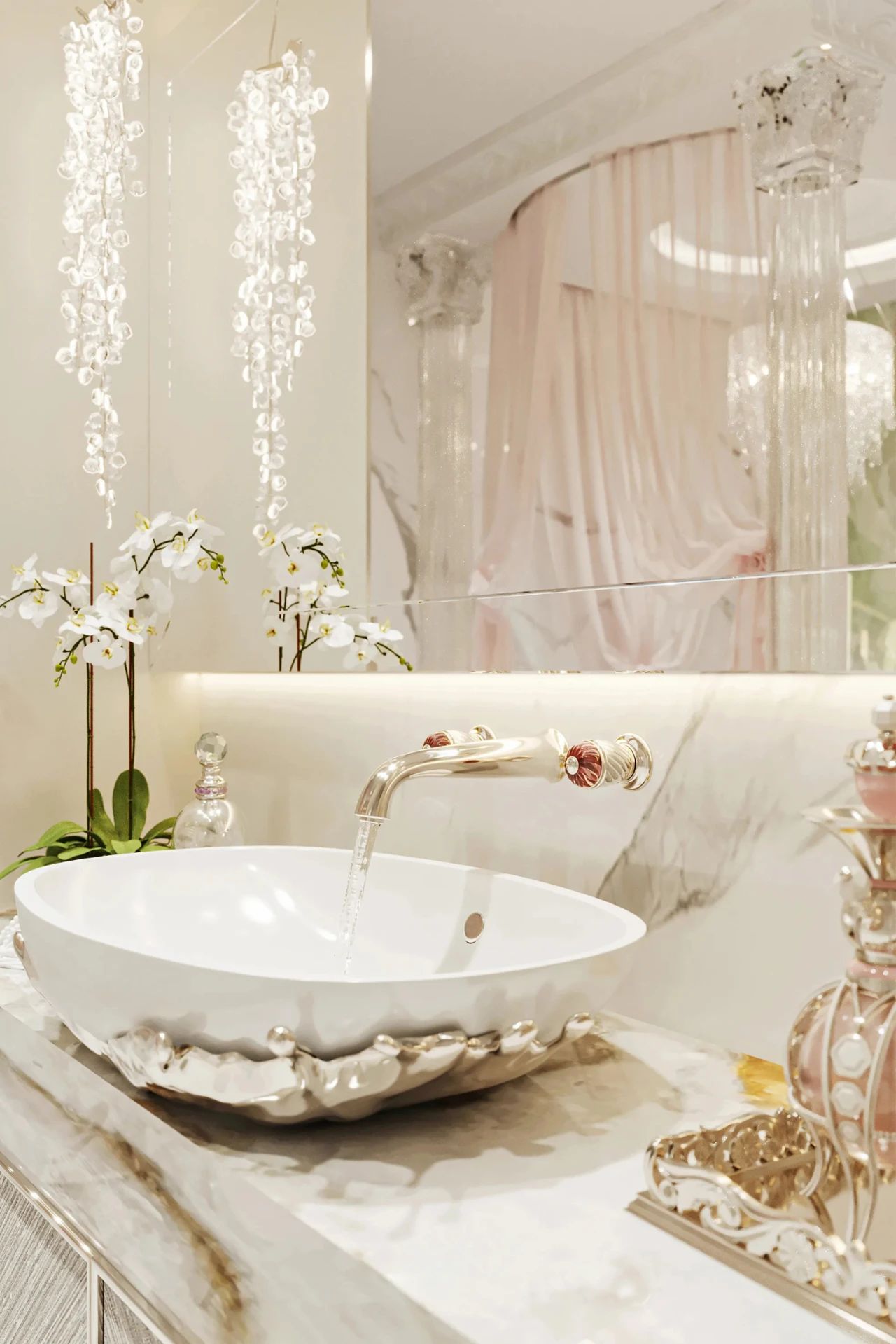 魔方空间丨上海256m²宝格丽公寓丨中国上海丨魔方空间设计-49