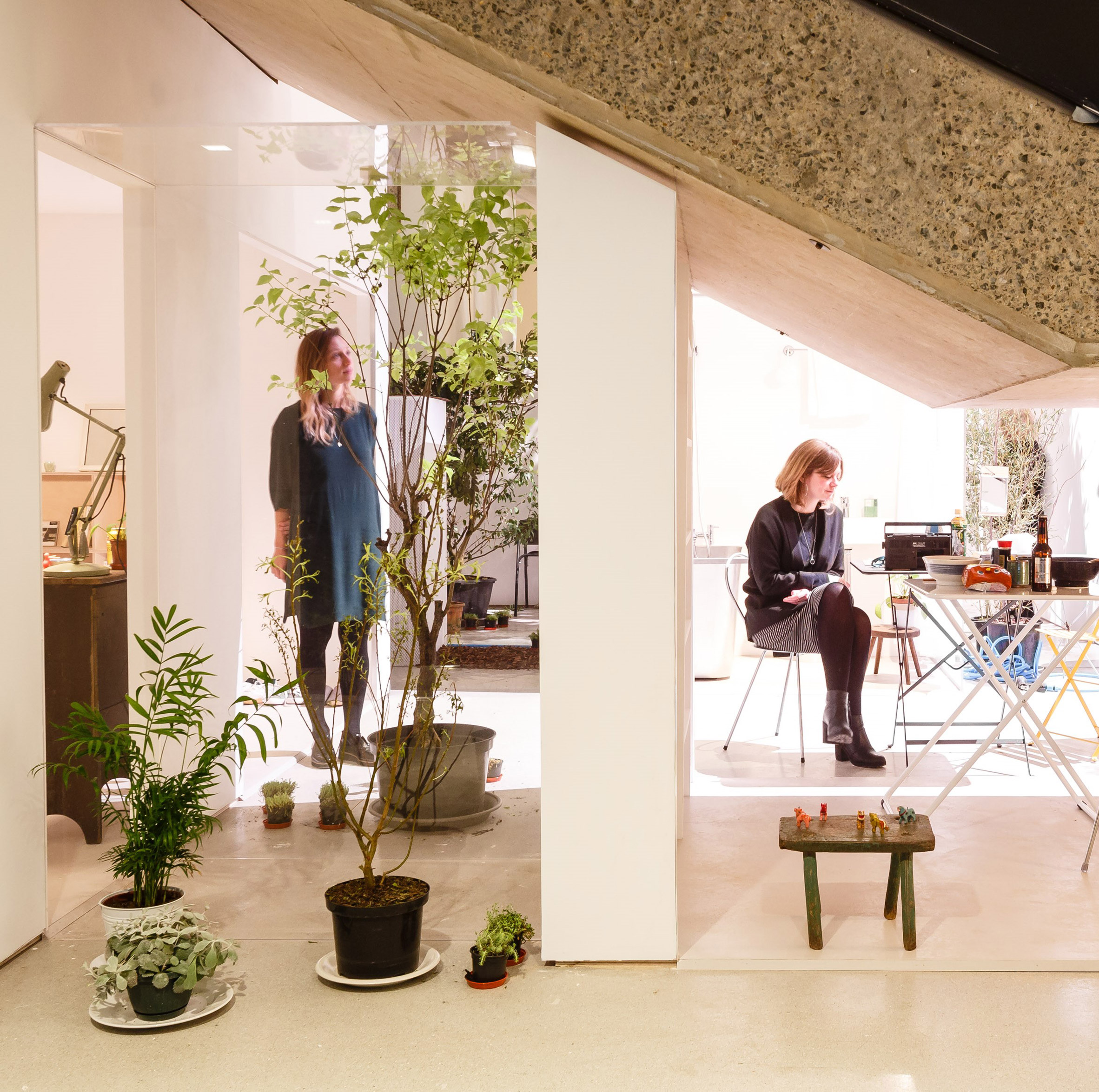 Japanese housing exhibition occupies scale model of SANAA-designed house at London's Barbican-5