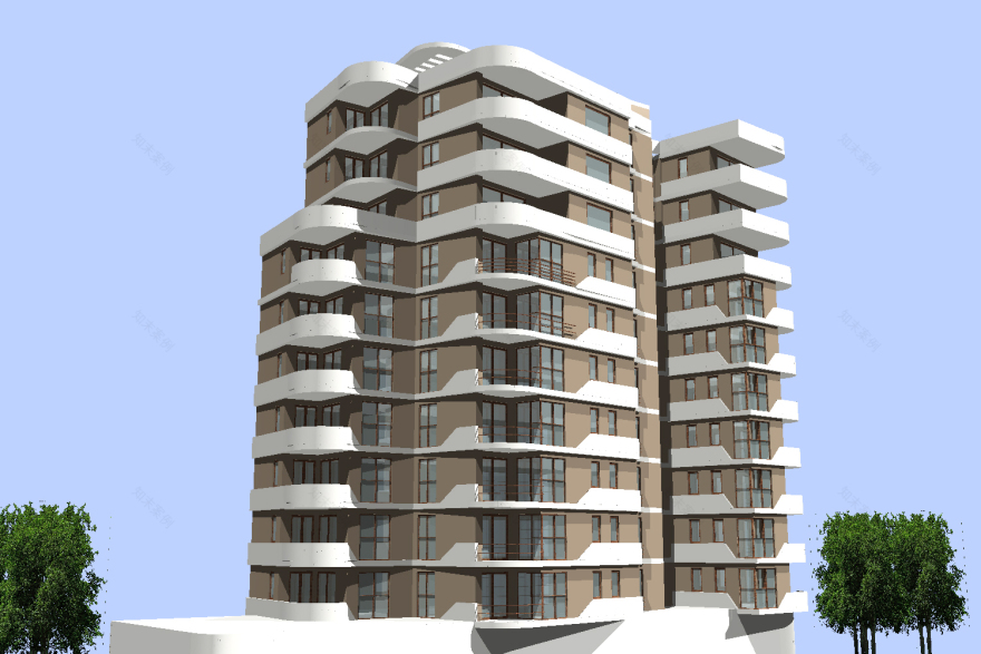 Petek 公寓建筑概念设计-1