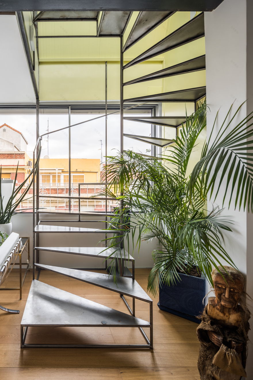 50 年代建筑翻新公寓,打造无界限空间-5