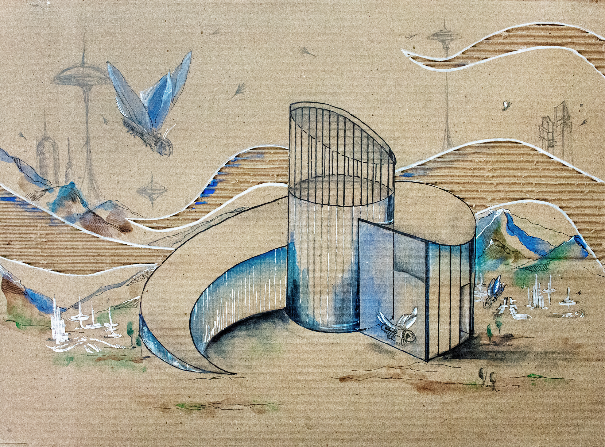 亚美尼亚建筑设计项目（机场建筑）-11