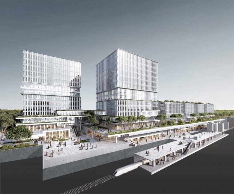 叠术建筑设计咨询（北京）有限公司丨杭州万科天空之城丨中国-0