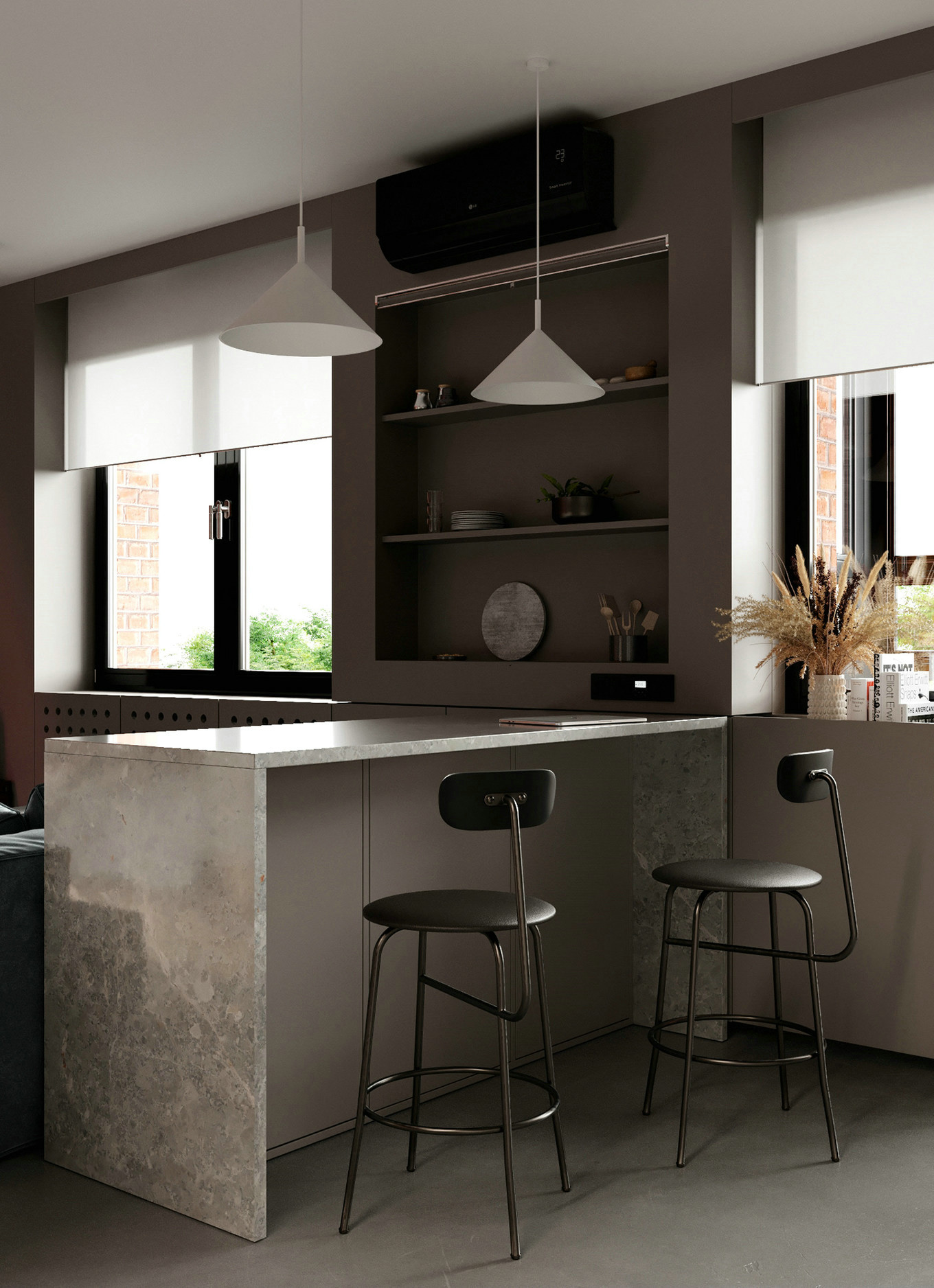 北欧风单身公寓，舒适极简空间-9