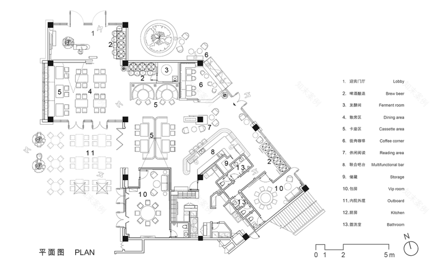 U9 精酿啤酒餐厅丨上海思域设计(SDTD)-97