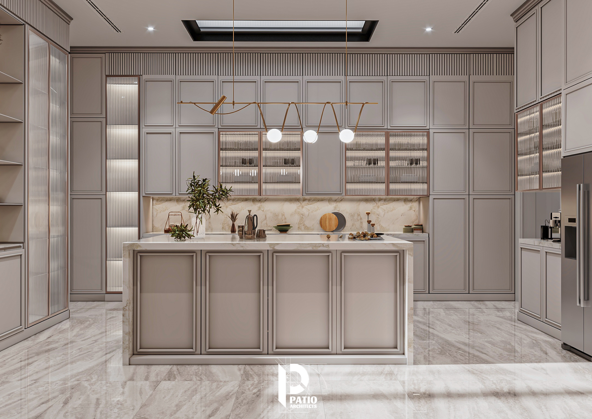 Neo-Classical Kitchen Interior Design-6